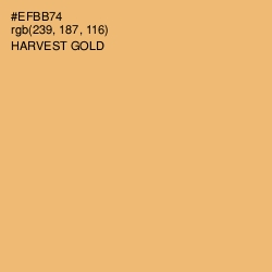 #EFBB74 - Harvest Gold Color Image